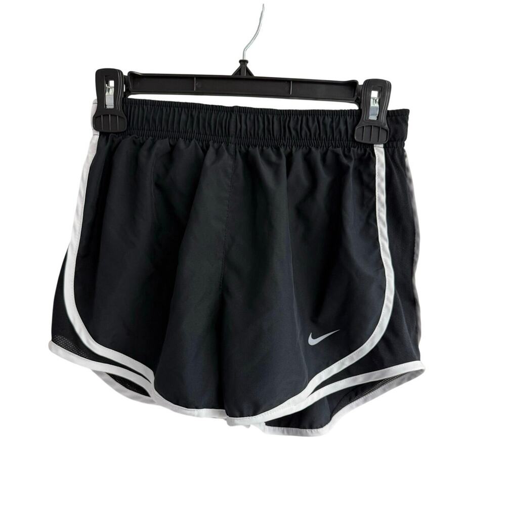 Nike Dri-FIT Tempo Running Shorts Black White Women’s